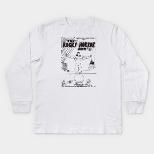 Rocky Horror Show - London Flyer Kids Long Sleeve T-Shirt